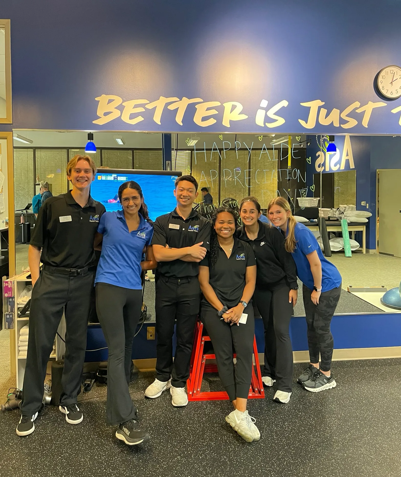 A woman wearing a sports wear jumped on a greenfield - Asis Physical Therapy